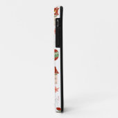 非常に美しい伝統的くるみ割り水の色レッド Case-Mate iPhoneケース (裏面/左)