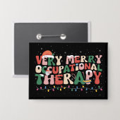 非常に職業メリーセラピークリスマスOTクリスマス 缶バッジ (正面/裏面)