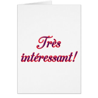 非常に興味深いカード