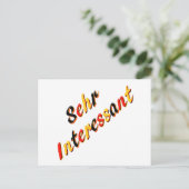 非常に興味深いポストカード ポストカード (スタンド正面)