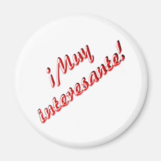 非常に興味深い マグネット (正面)