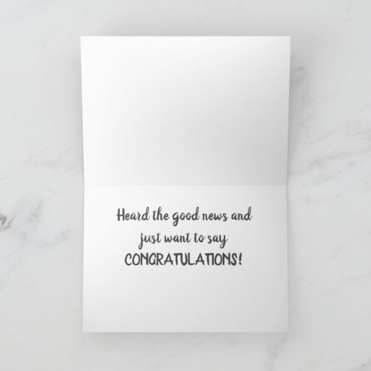 非常に興奮し、あなたの誕生日が幸せであることを願う カード (内部)