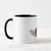 非常に良いコーヒーマグブラックインテリア マグカップ (左)