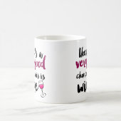 非常に良いチャンスこれはワインコーヒーマグ コーヒーマグカップ (中央)