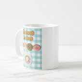 非常に良い悪いドーナツのコーヒー コーヒーマグカップ (正面左)
