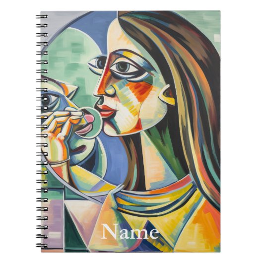 非常に芸術品を気取ったらせん状のフォトノートブック ノートブック (正面)