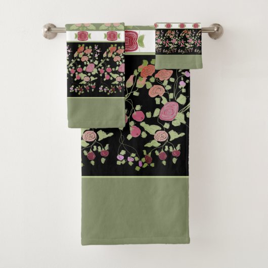 非常に装飾的でアート バスタオルセット (インサイチュ)