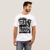 非常に賛美される-やる気を起こさせるなワイシャツ Tシャツ (正面フル)