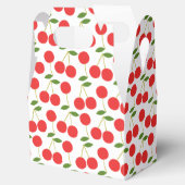 非常に赤いさくらんぼパターン優先ボックス フェイバーボックス (オープン)