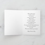 非常に赤いバラ"愛" シーズンカード (内部)