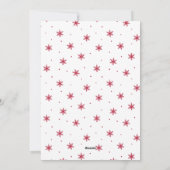 非常に赤いメリーアーチのフレーム写真 シーズンカード (裏面)