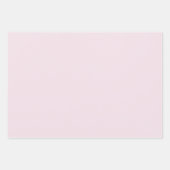 非常に軽いベビーピンクの包装紙シート ラッピングペーパーシート (正面2)