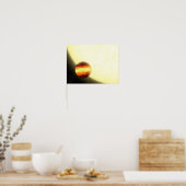 非常に近くを周回するガス巨大な惑星 ポスター (キッチン)