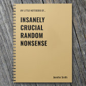 非常に重要なおもしろい引用文室 ノートブック