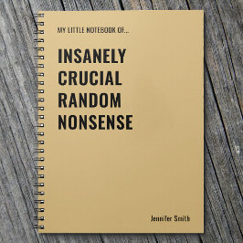 非常に重要なおもしろい引用文室 ノートブック