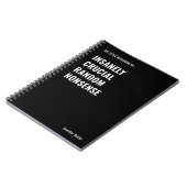 非常に重要なおもしろい引用文室 ノートブック (左側)