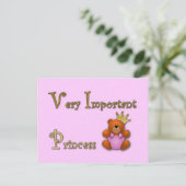 非常に重要なプリンセス – ペーパーショップ ポストカード (スタンド正面)