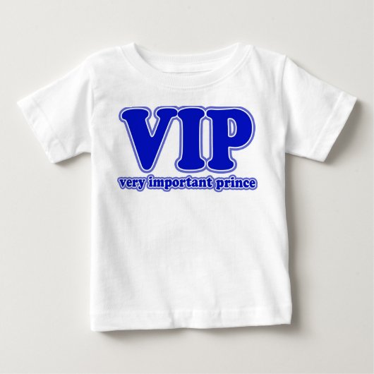 非常に重要な王子 ベビーTシャツ (正面)