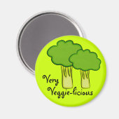 非常に野菜ブロッコリーアート マグネット (正面/裏面)