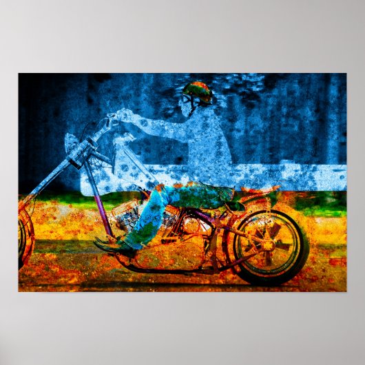 非常に長いチョッパー ポスター (正面)