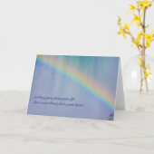 非常に長い行った悔やみや弔慰 カード (黄色い花)