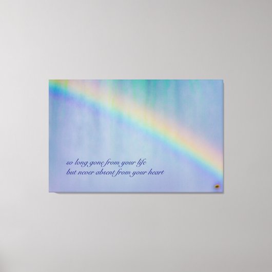 非常に長い キャンバスプリント (正面)