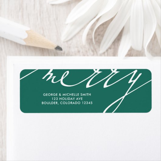 非常に陽気なクリスマスの休日 ラベル (インサイチュ)