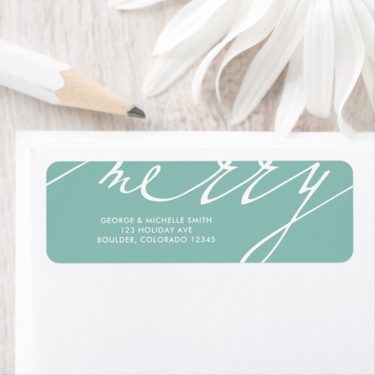 非常に陽気なクリスマスの休日 ラベル (インサイチュ)