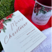 非常に陽気なクリスマスクラシックパーティー 招待状