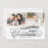 非常に陽気なクリスマスシルバー2の写真 シーズンカード (正面)