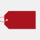 非常に陽気なクリスマススクリプトの休日 ギフトタグ (裏面横)