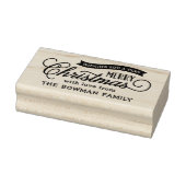 非常に陽気なクリスマススクリプトの休日 ラバースタンプ (スタンプ)