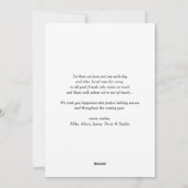 非常に陽気なクリスマスフェイクの黒板2枚の写真 シーズンカード (裏面)