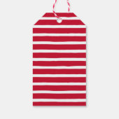 非常に陽気なクリスマス写真のギフトタグ |赤 ギフトタグ (裏面)