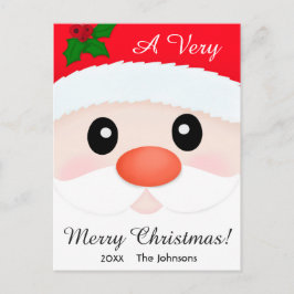 非常に陽気なクリスマス葉書ハッピーホリデー ポストカード