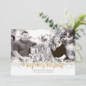 非常に陽気なクリスマス・フォトカード シーズンカード (スタンド正面)