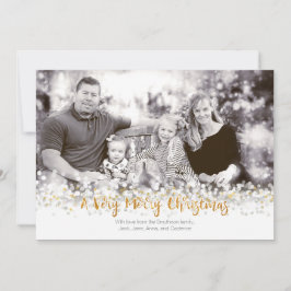 非常に陽気なクリスマス・フォトカード シーズンカード