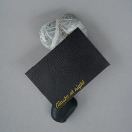 非常に難しおもしろいいアラスカat Night black ジグソーパズル