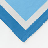 非常に青いマコシャーク フリースブランケット (角)