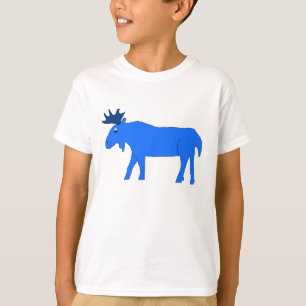 非常に青いムースアパレル Tシャツ