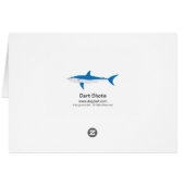 非常に青い真子シャークカード (裏面横)