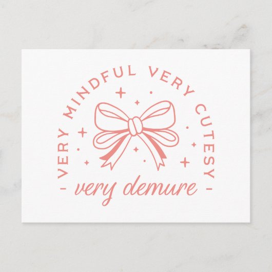 非常に非常に心を込めて非常に可愛い ポストカード (正面)