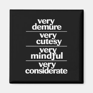 非常に非常に思いやりのある非常に思いやりのあるデムア マグネット