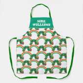 非常に飢えたキャタピラーパターンのエリック・カーレ エプロン (正面)