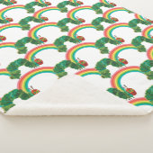 非常に飢えたキャタピラーパターンのエリック・カーレ シェルパブランケット (3/4)