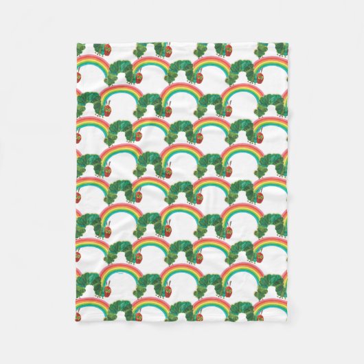 非常に飢えたキャタピラーパターンのエリック・カーレ フリースブランケット (正面)