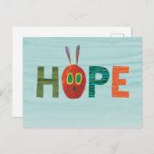 非常に飢えた毛虫の希望 ポストカード (正面/裏面)