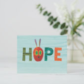 非常に飢えた毛虫の希望 ポストカード (スタンド正面)