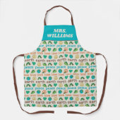 非常に飢えた毛虫の平和の愛の地球 エプロン (正面)