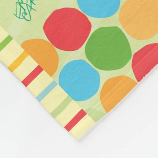 非常に飢えた毛虫の良い朝の太陽の光 フリースブランケット (角)